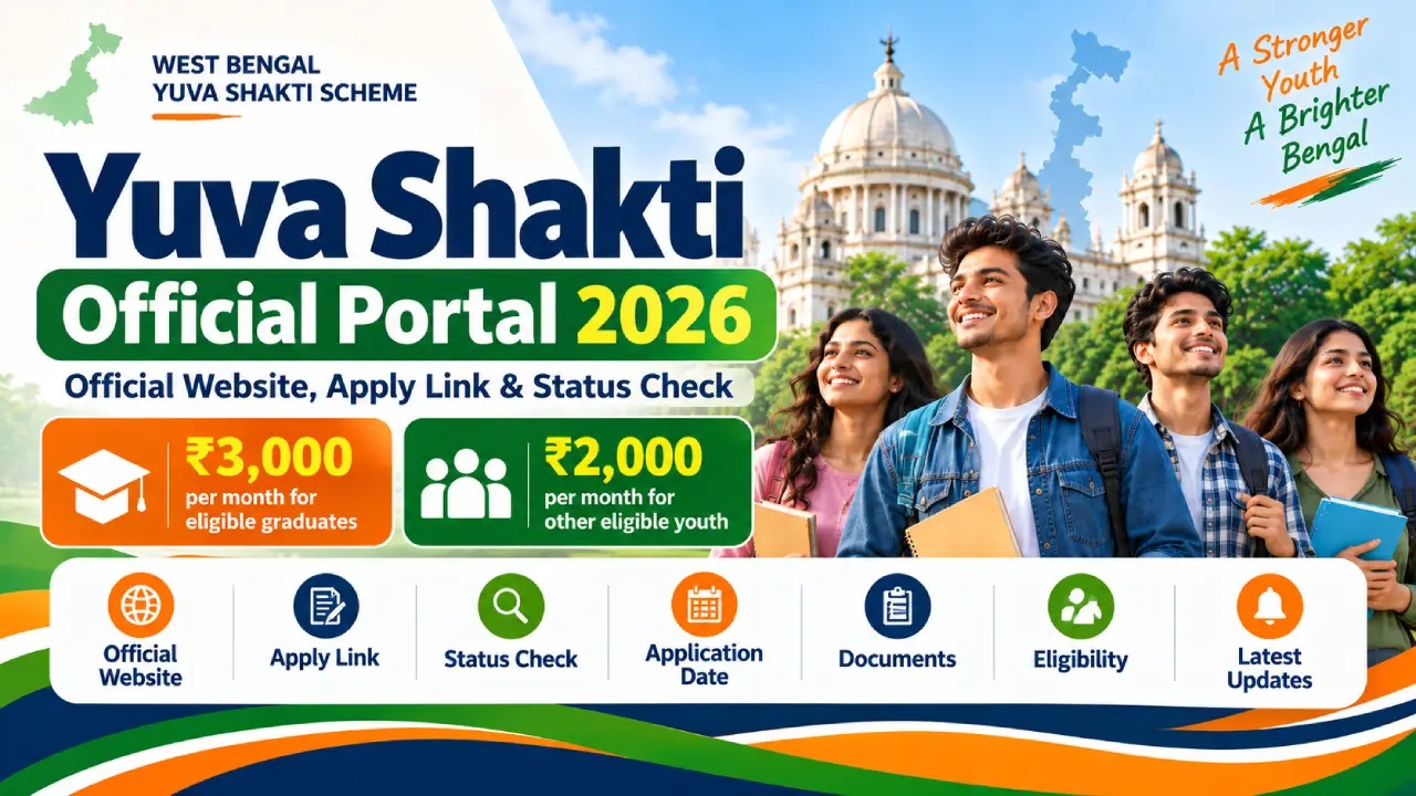 Yuva Shakti Portal West Bengal (বাংলার যুব শক্তি 2026): Yuba Shakti Online Apply, Eligibility, Documents & Status Check
